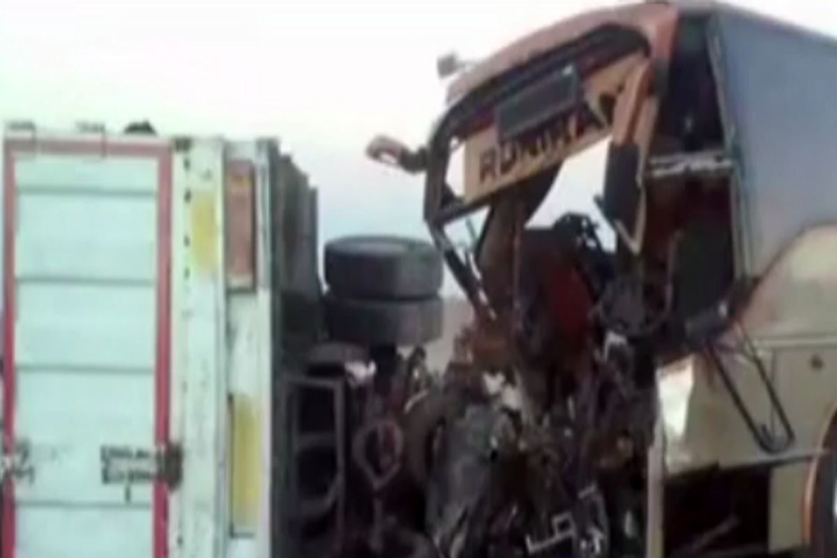 ۹ کشته و ۱۵ زخمی در تصادف اتوبوس دهدشت-تهران