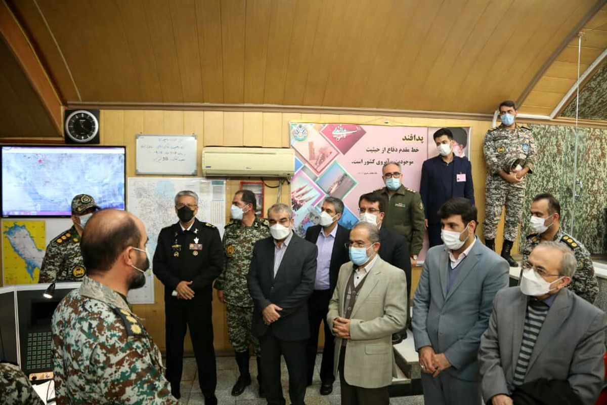اعضای شورای نگهبان ازمرکز فرماندهی نیروی پدافند هوایی ارتش دیدار کردند