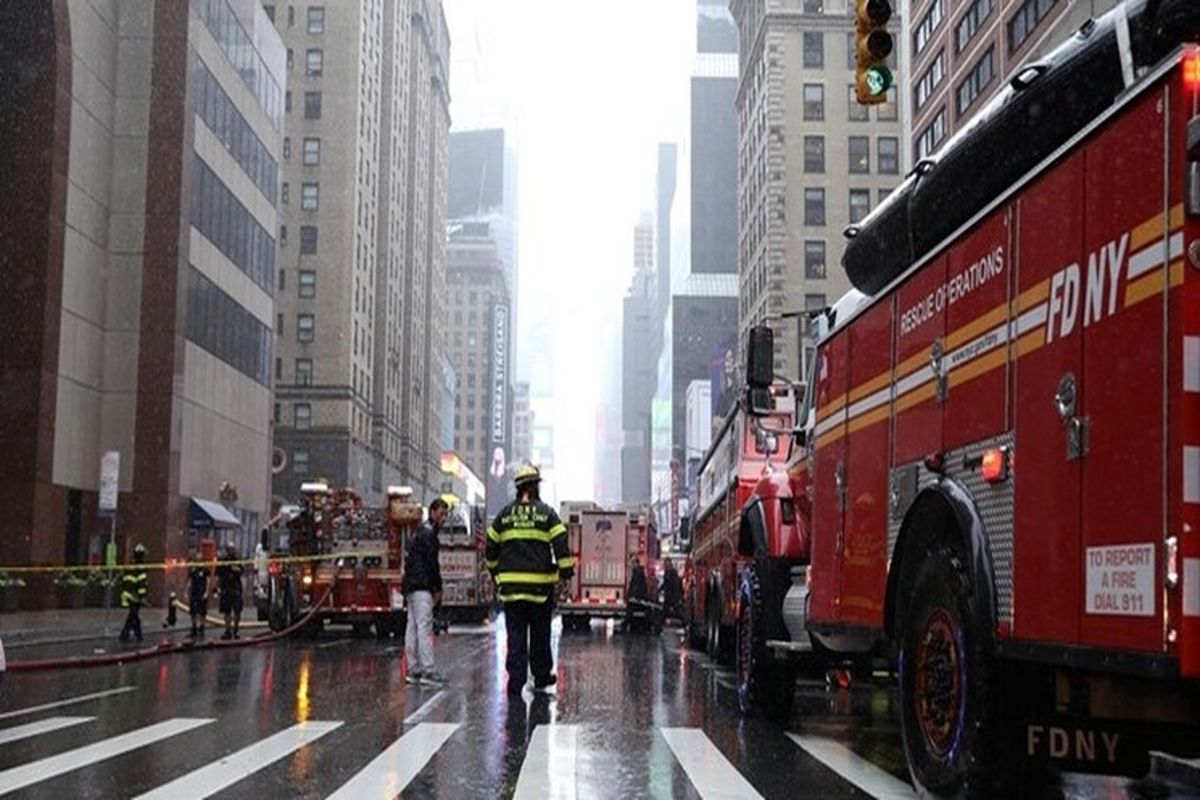 آتش‌سوزی مهیب در نیویورک + جزئیات