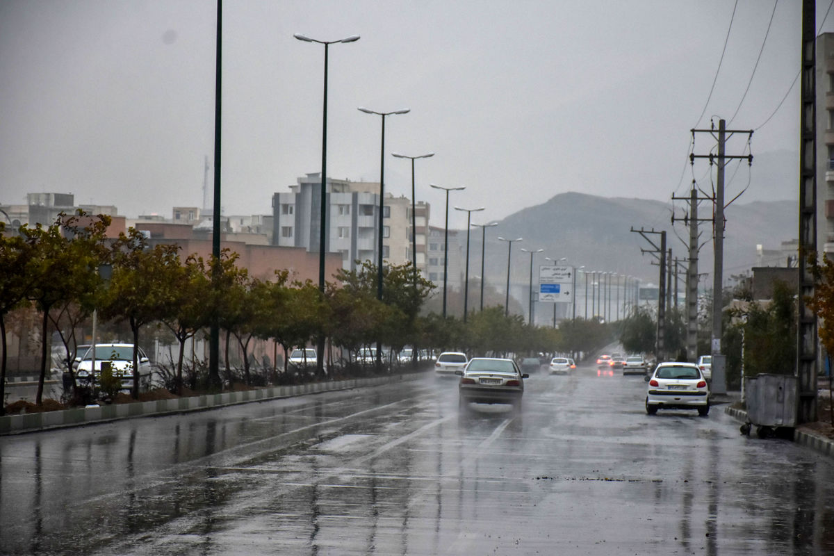 این استان‌ها منتظر بارش باران باشند