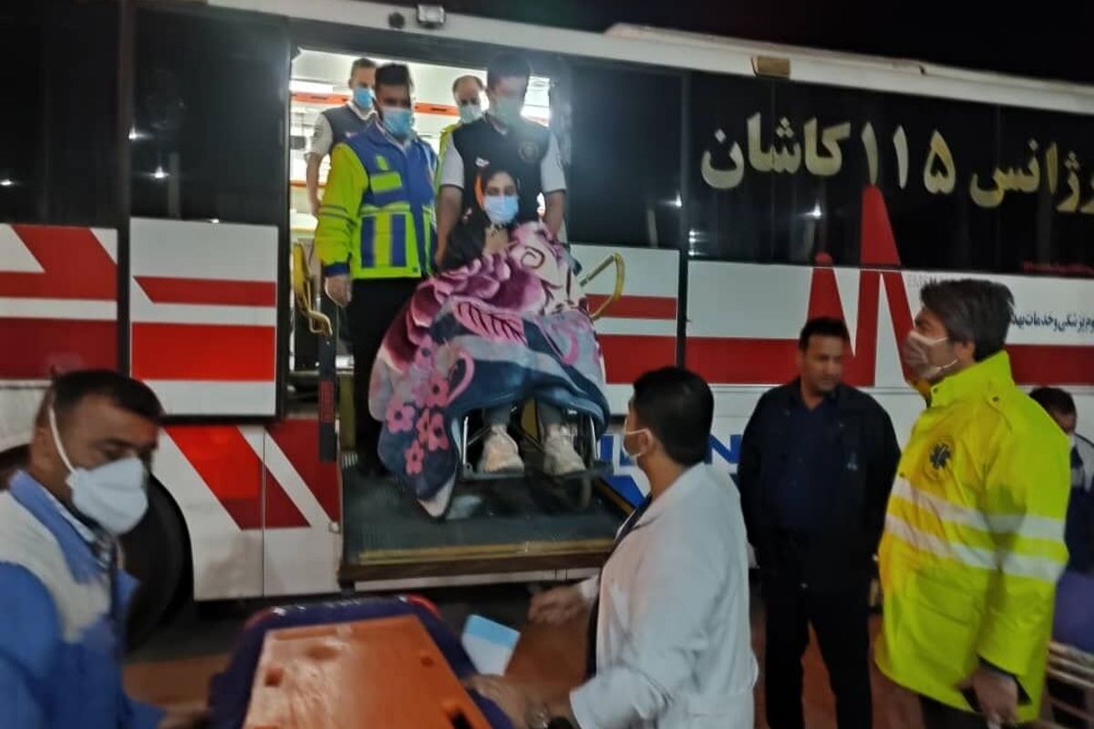 آخرین وضعیت مصدومان حادثه دیدگان اتوبوس دهدشت به تهران/۴مصدوم حادثه اتوبوس دهدشت به تهران در بخش مراقبت های ویژه بستری هستند