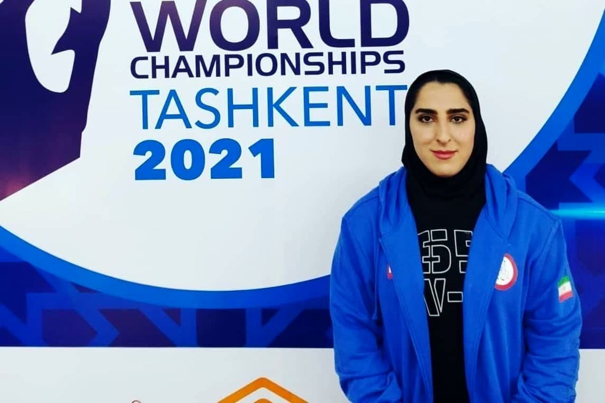 ششمی وزنه بردار لرستانی تیم ملی بانوان  در مسابقات  جهانی تاشکند