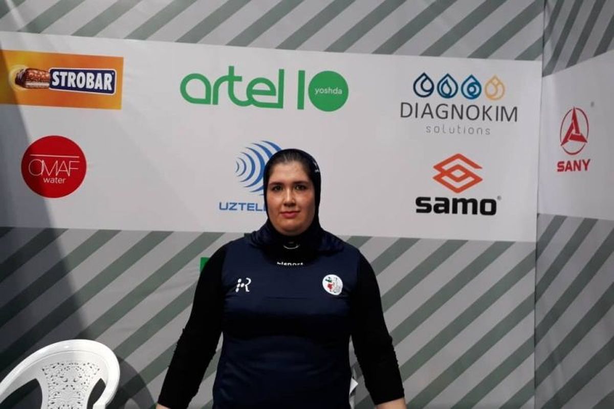 در رقابت های وزنه‌برداری بانوی ایران  رکورد ملی را ارتقا داد