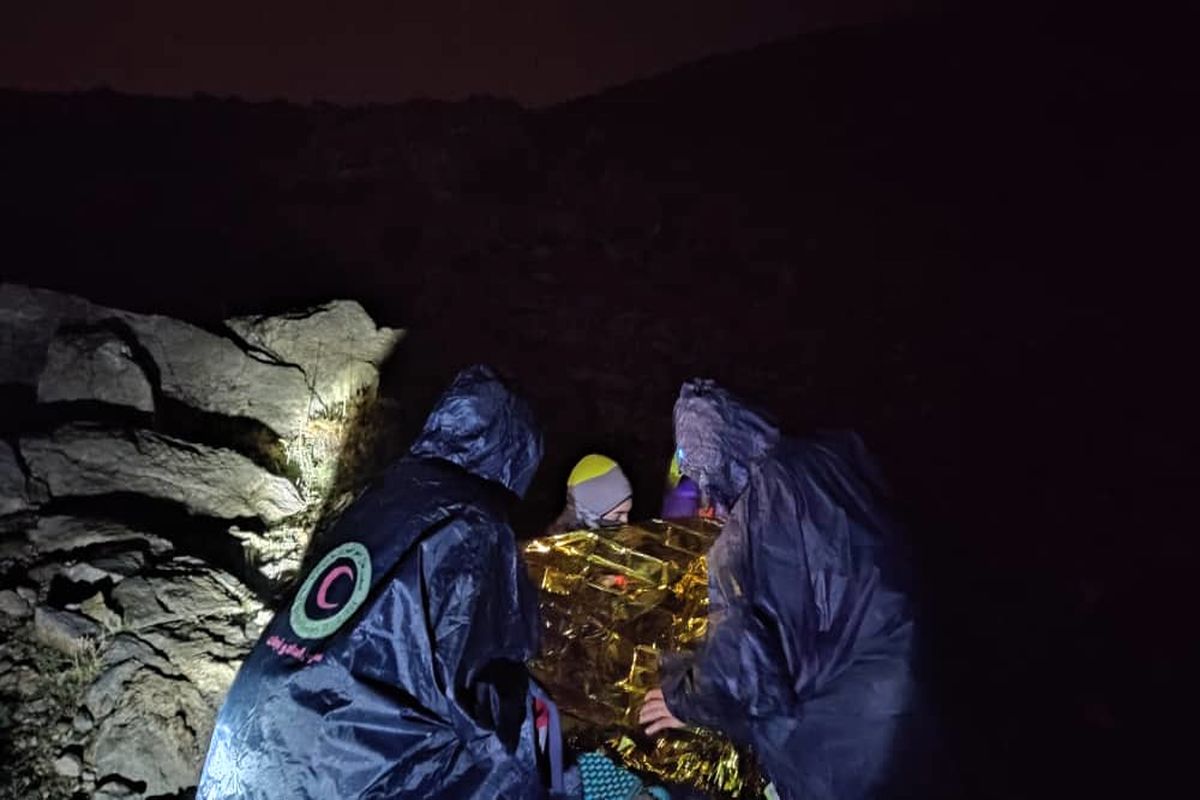 مدیر عامل جمعیت هلال احمر اذربایجان غربی : نجات ۲ کوهنورد در ارتفاعات شروه درسی سلطان یعقوب شهرستان نقده