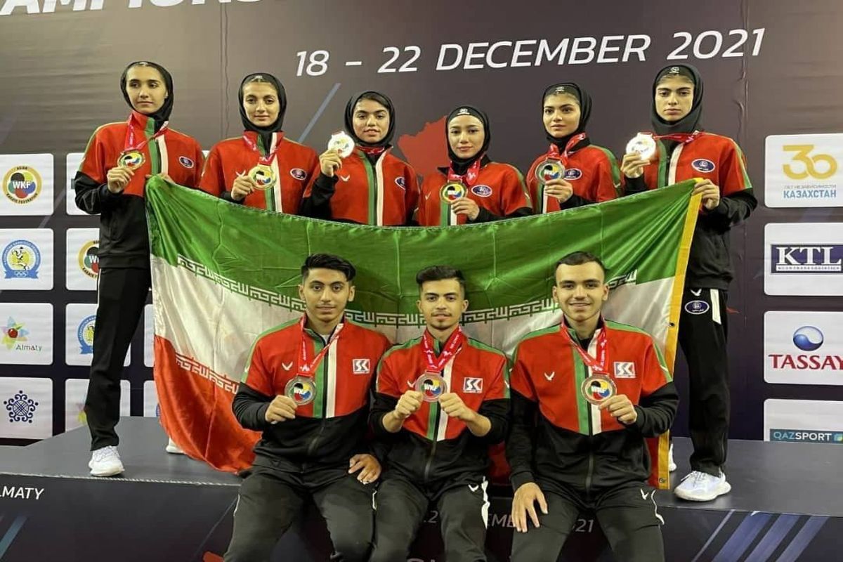 کسب دو مدال طلا توسط کاراته‌کاهای لرستانی در مسابقات کاراته قهرمانی آسیا ۲۰۲۱