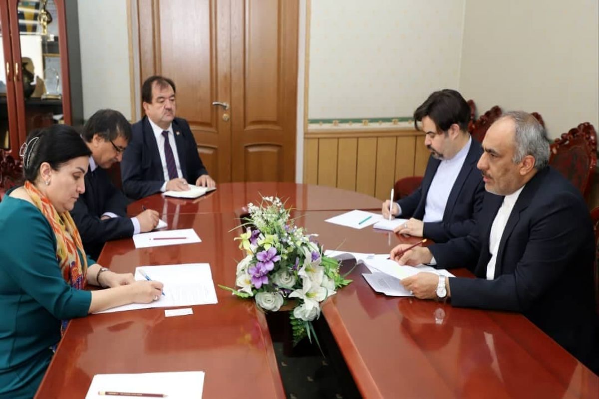 سفیر ایران در دوشنبه با وزیر فرهنگ تاجیکستان دیدار کرد