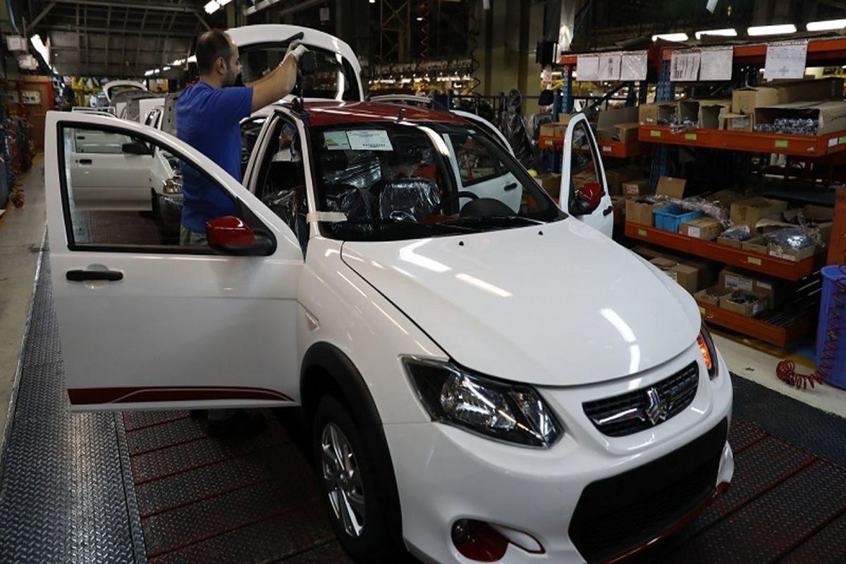 افزایش ۲۲ درصدی تولید خودرو در سایپا در آبان ۱۴۰۰