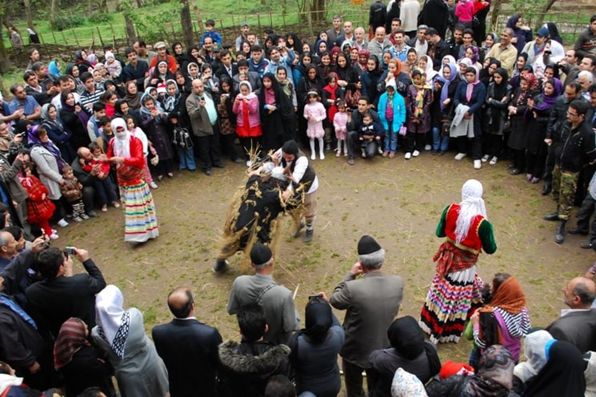 نمایش" عروس گوله " آیین سنتی نوروز در شمال کشور