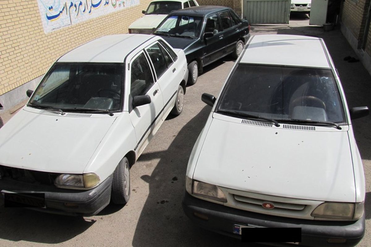 کشف ۲۵ دستگاه وسیله نقلیه مسروقه در اصفهان طی دو روز