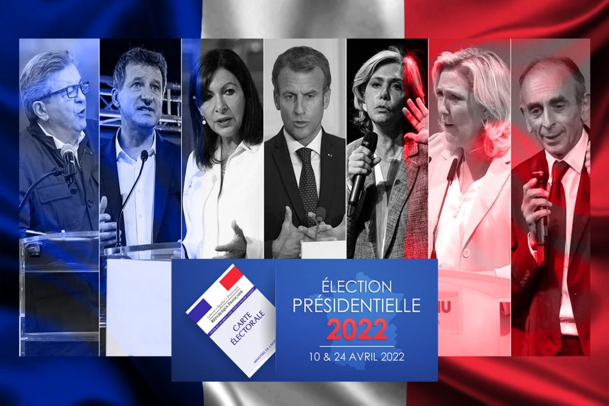 رقابت مکرون و لوپن در انتخابات ریاست جمهوری فرانسه