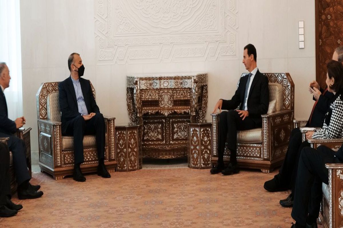 امیرعبداللهیان: آمریکا در عمل حسن نیت خود را نشان دهد/ بشار اسد: مواضع ایران در مذاکرات وین حکیمانه و درست است
