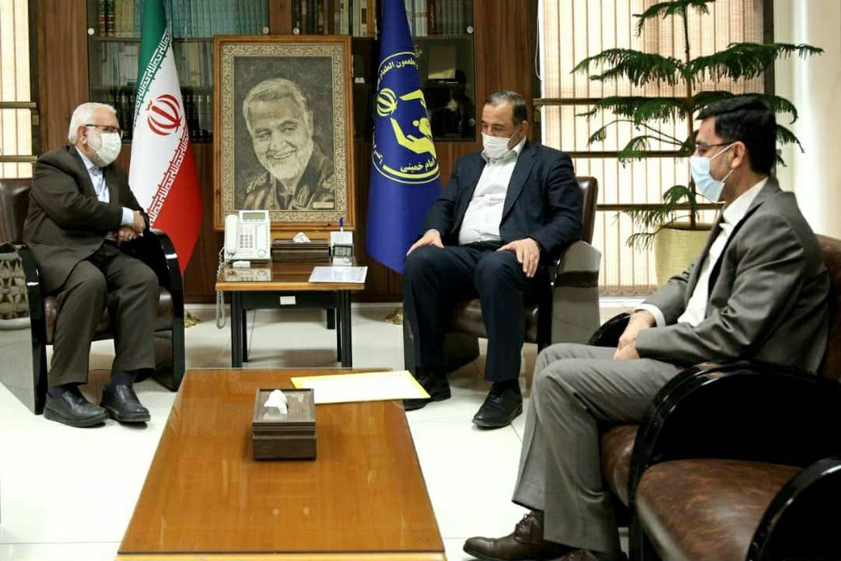 دیدار استاندار ایلام با رئیس کمیته امداد امام خمینی (ره)