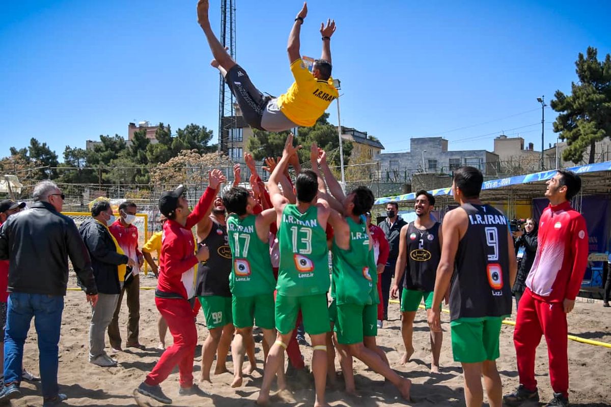 هندبال ساحلی قهرمانی آسیا؛ پرواز بلند نوجوانان ایران به سوی قهرمانی جهان