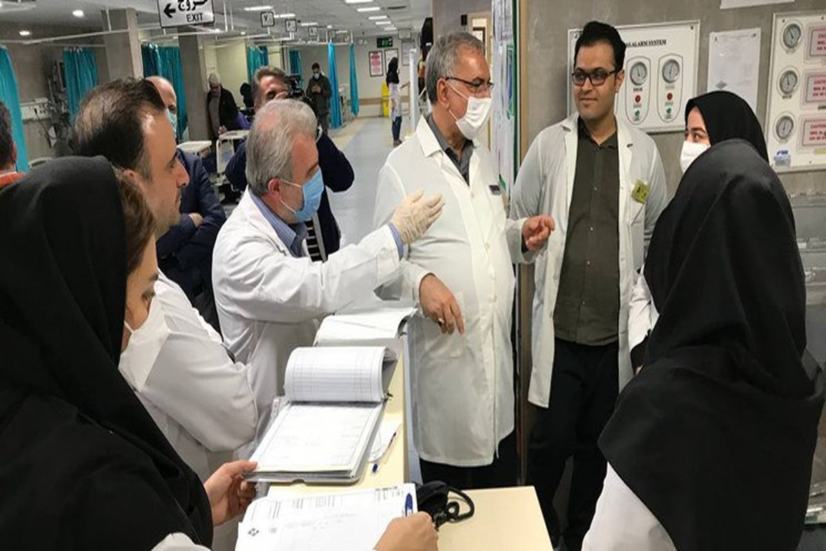 بازدید سرزده وزیر بهداشت از یک بیمارستان در تهران