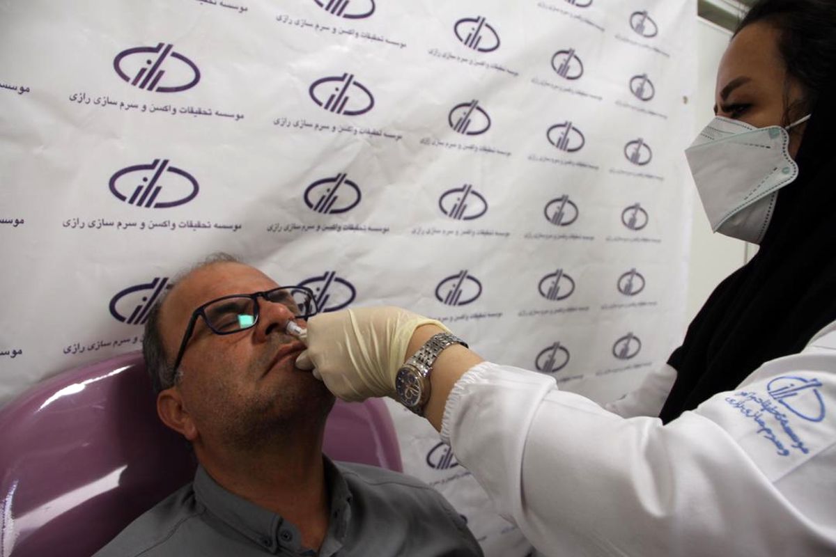آغاز مطالعه بالینی واکسن رازی کووپارس با روش تزریق داخل بینی