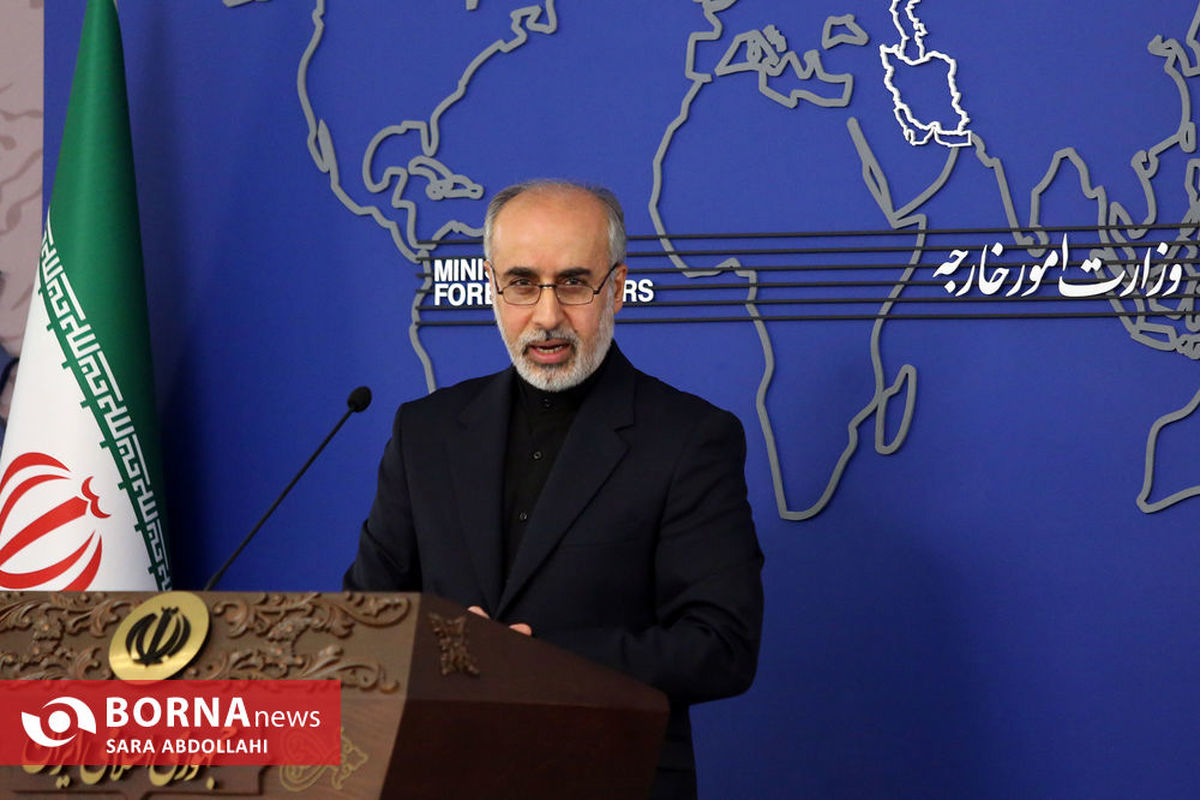 کنعانی: مسئولیت اقدامات خصمانه دولت آمریکا علیه ایران قابل کتمان نیست