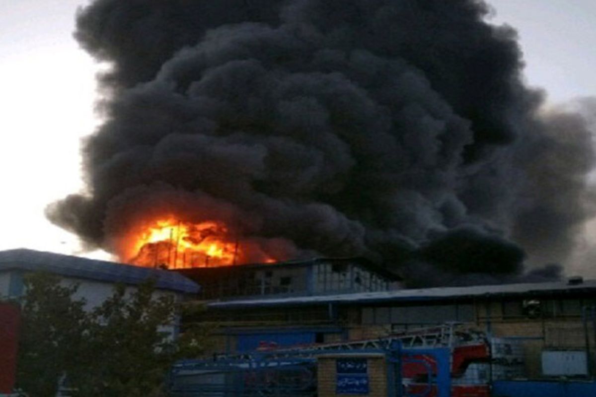 حریق در کارخانه تولید داروهای دامی در شهر صنعتی البرز ۴ کشته برجای گذاشت