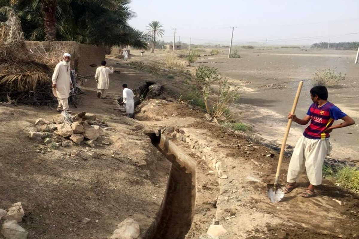 ۲۰ رشته قنات در لاشار سیستان و بلوچستان مرمت و بازسازی شد