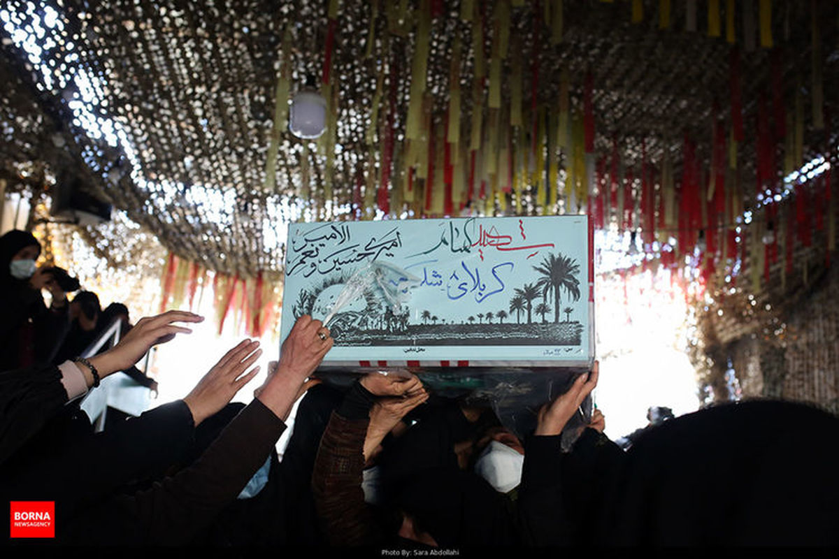 برگزاری مراسم تشییع پیکر ۲۰۰ شهید گمنام در تهران
