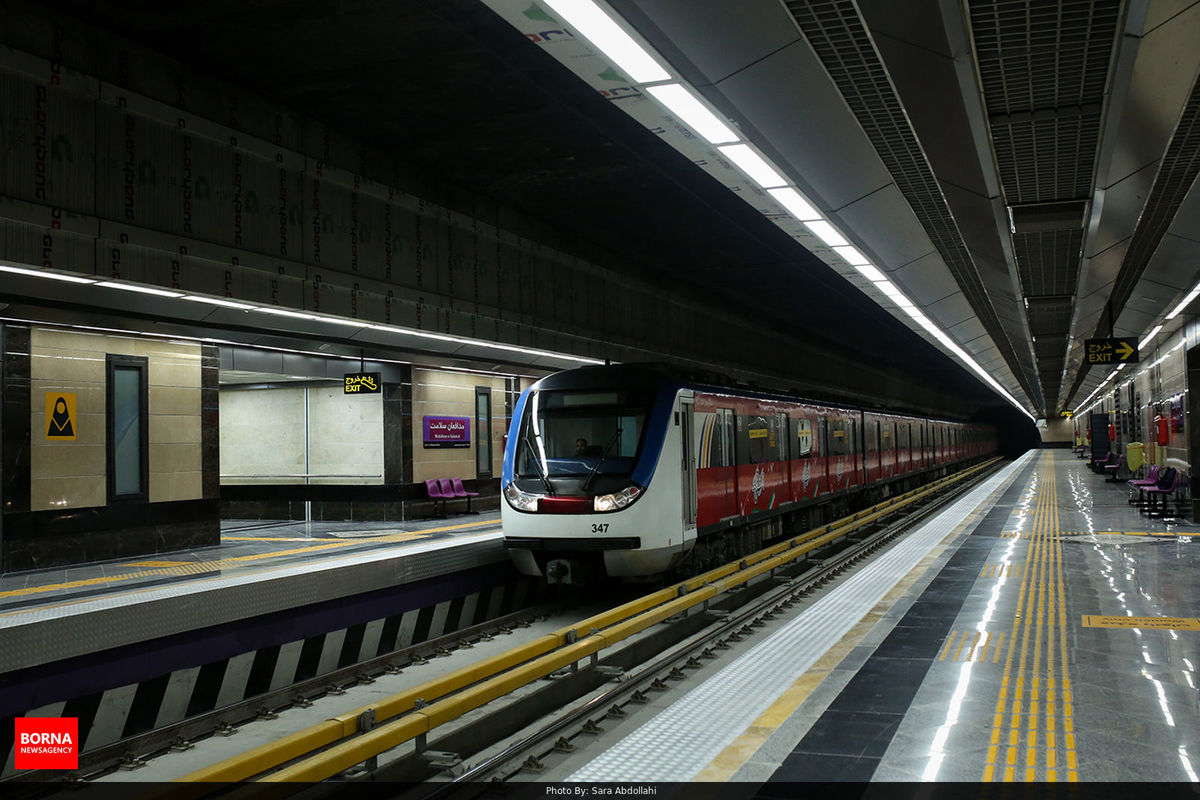 کاهش سرفاصله حرکت قطارها در خط ۳ مترو