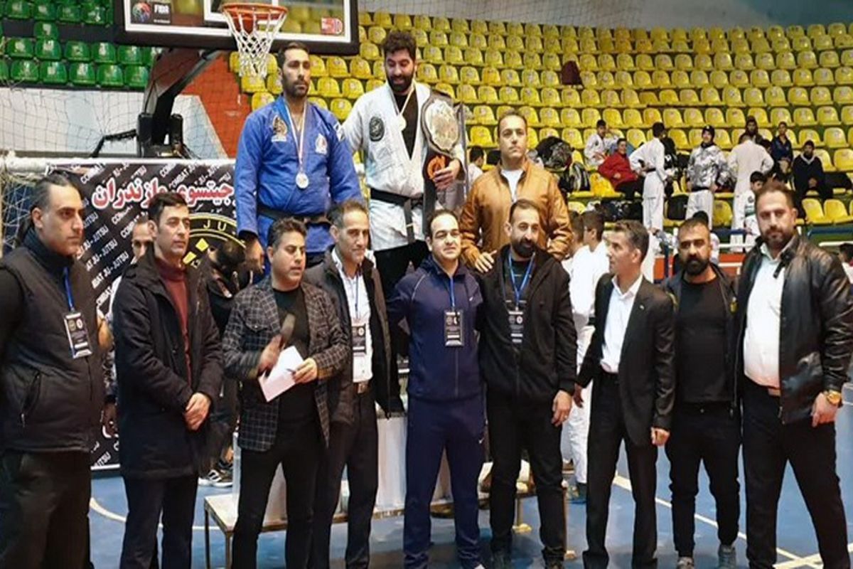 کسب مدال نقره رزمی کار کردستانی در رقابت های قهرمانی کامبت جوجیتسو