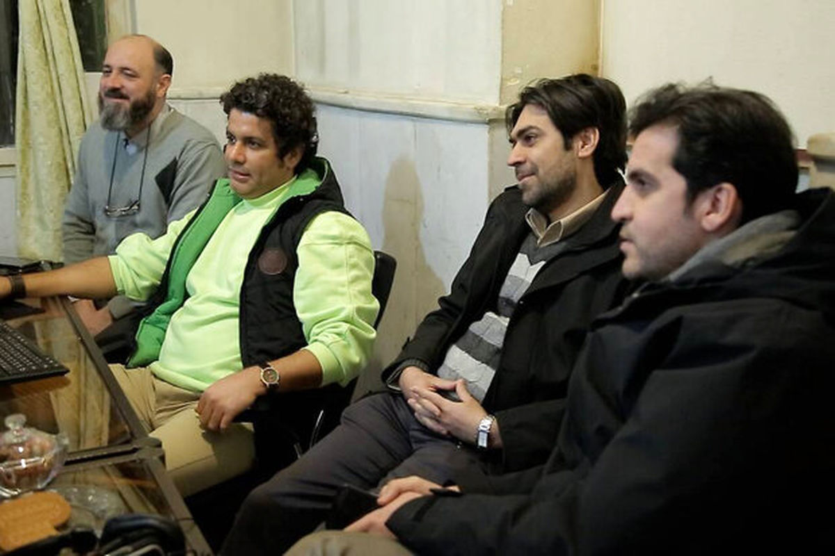 بازدید مدیران شبکه نسیم از پشت صحنه طنزستان