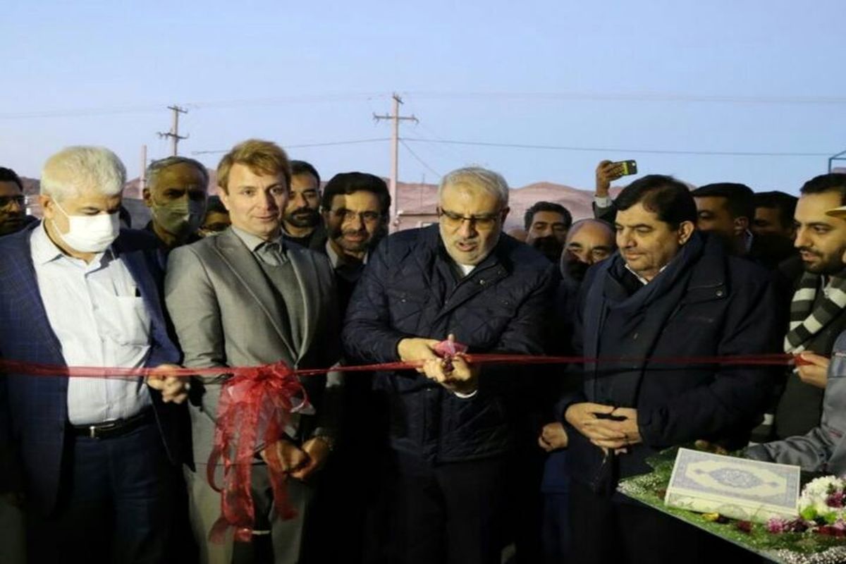 افتتاح کارخانه تولید انواع قیر در شهرک صنعتی کامبوزیا زاهدان