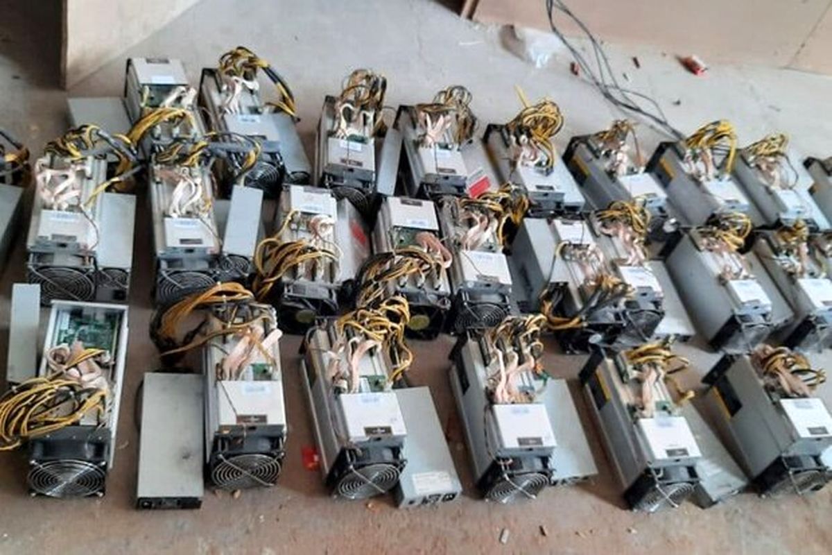 خاموشی دستگاه های تولید ارز دیجیتال در ساری