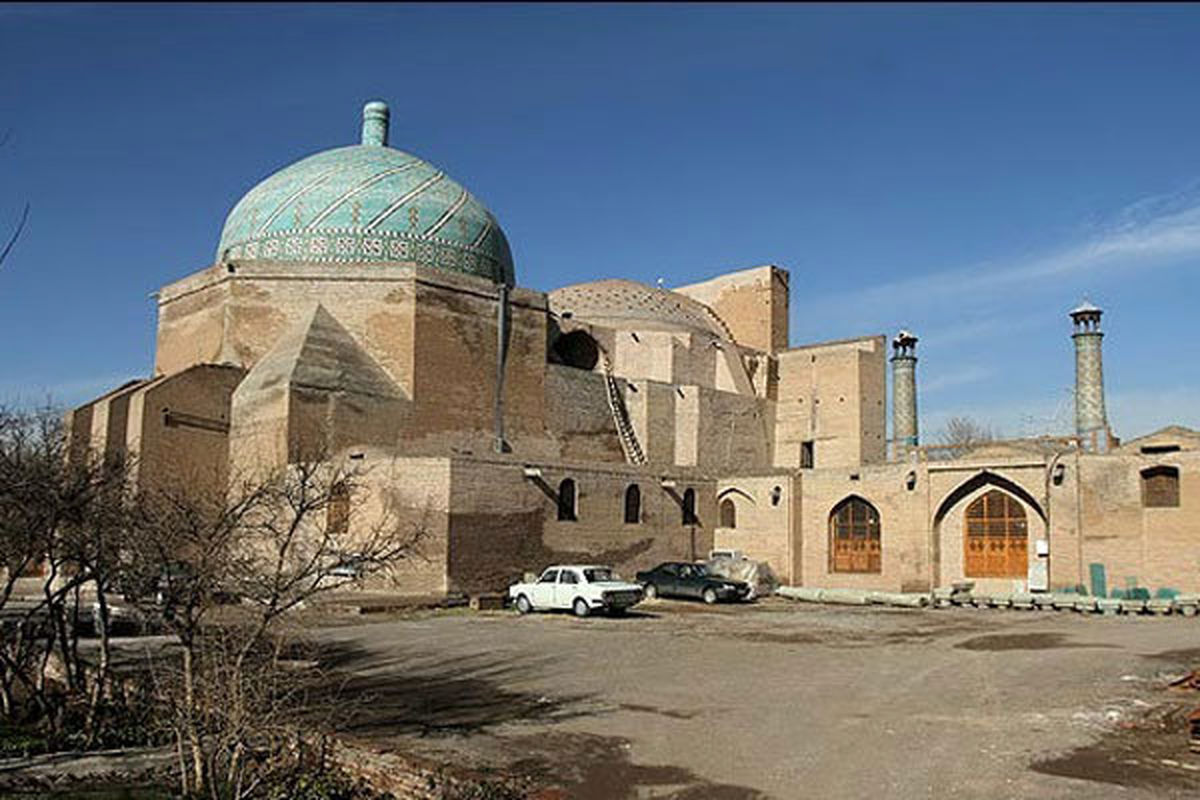 مرحله جدید مرمت مسجد جامع عتیق قزوین آغاز شد
