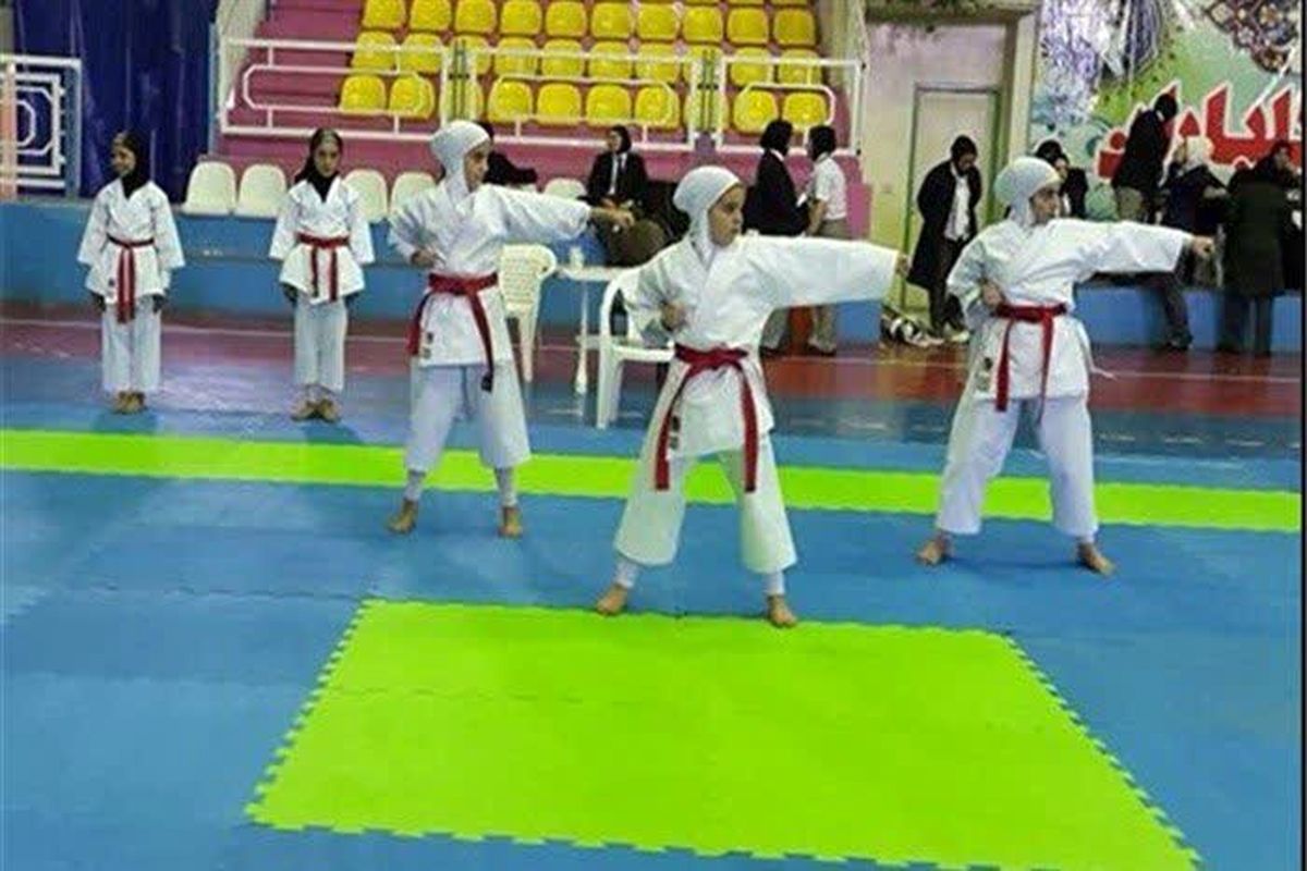 درخشش نونهالان دختر ملاردی در مسابقات کشوری کاراته