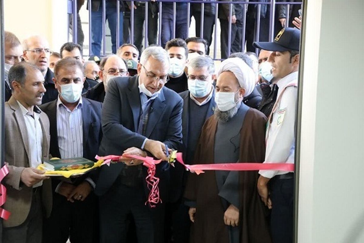 افتتاح طرح توسعه بیمارستان شهید راثی شاهین دژ توسط وزیر بهداشت