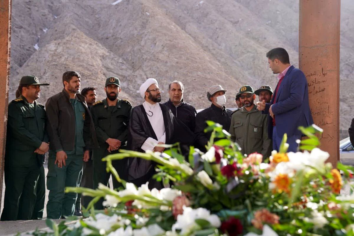 مراسم گرامیداشت بیستمین سالگرد شهدای غدیر در کوه‌های سیرچ کرمان