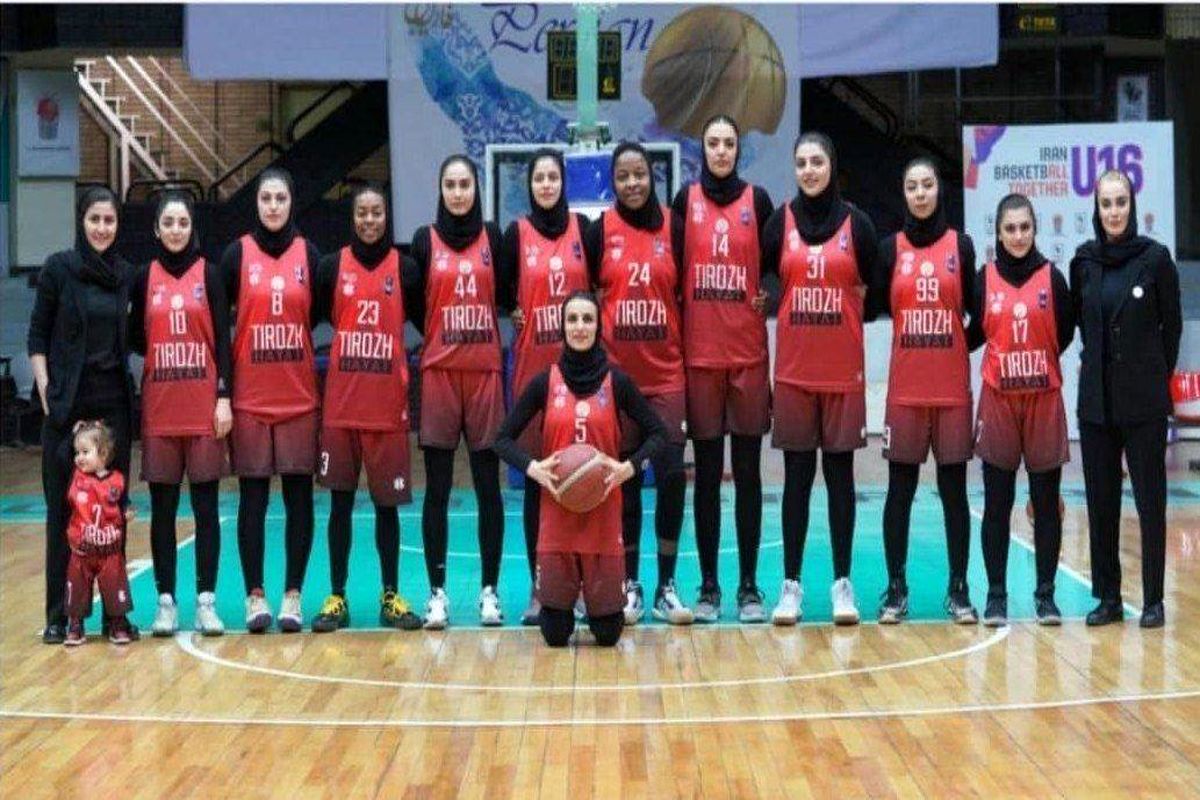 دختران بسکتبالیست استان با حمایت اسپانسر دلسوز کردستانی تاریخ ساز شدند