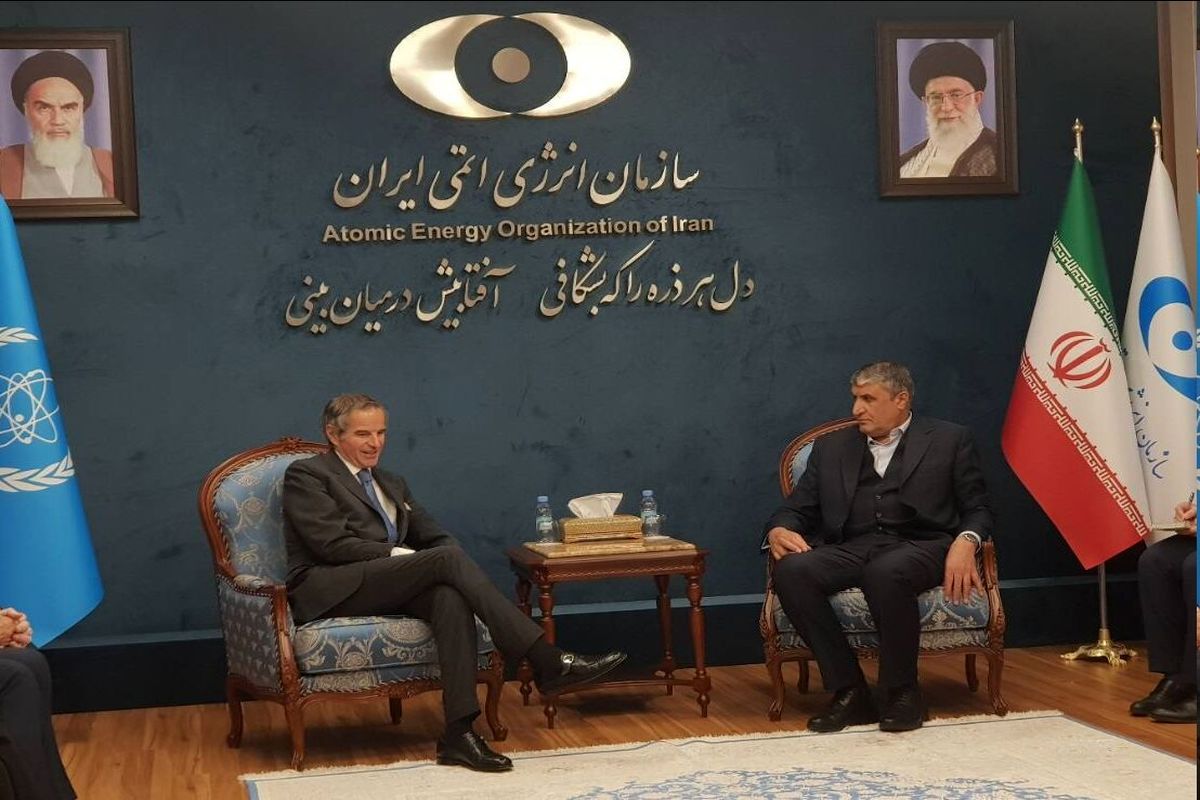 دیدار اسلامی و مدیرکل آژانس بین المللی اتمی در تهران