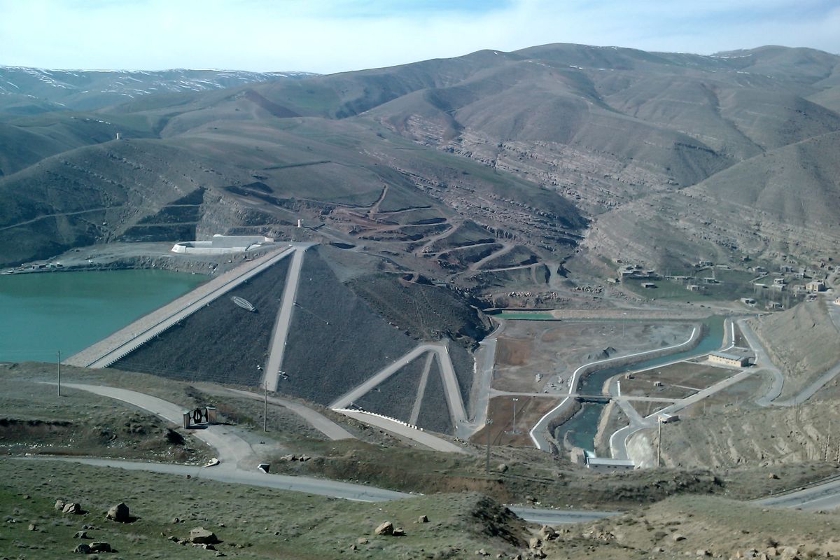 کاهش ۴۵ درصدی حجم آب ورودی به سدهای آذربایجان غربی