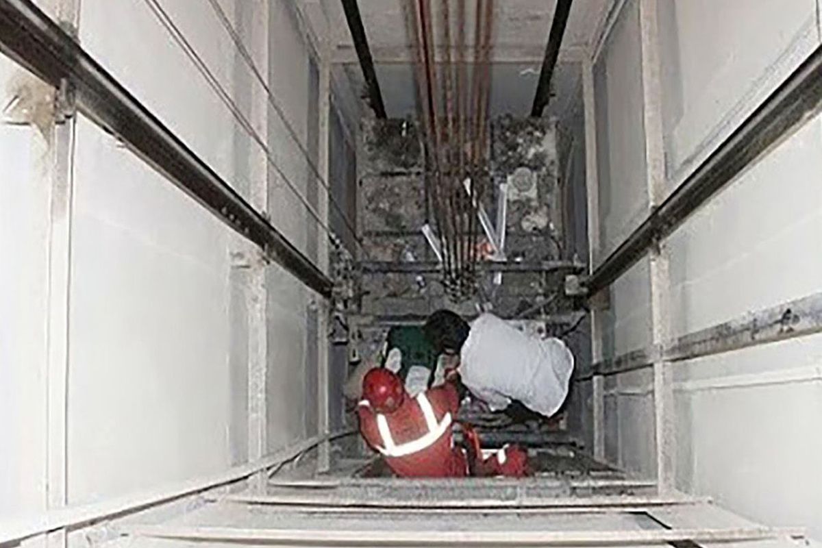سقوط در چاهک آسانسور منجر به فوت کارگر ساختمانی در گرگان شد