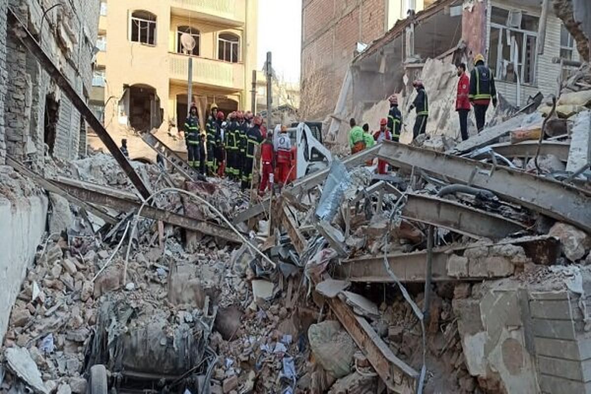 عملیات آواربرداری و جستجو به اتمام رسید/ ۷ فوتی در حادثه انفجار منطقه منظریه تبریز