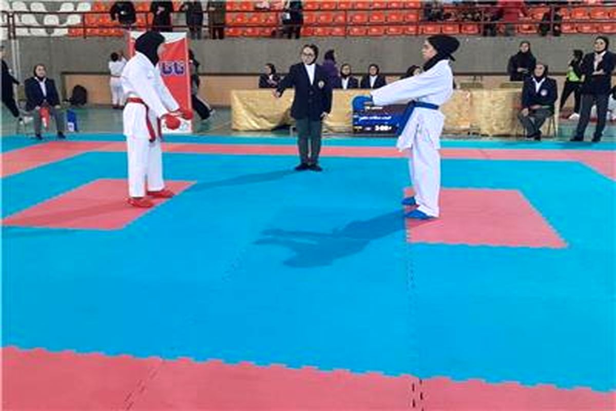 قهرمانی مازندران در مسابقات انتخابی تیم ملی کاراته بزرگسالان بانوان به میزبانی همدان