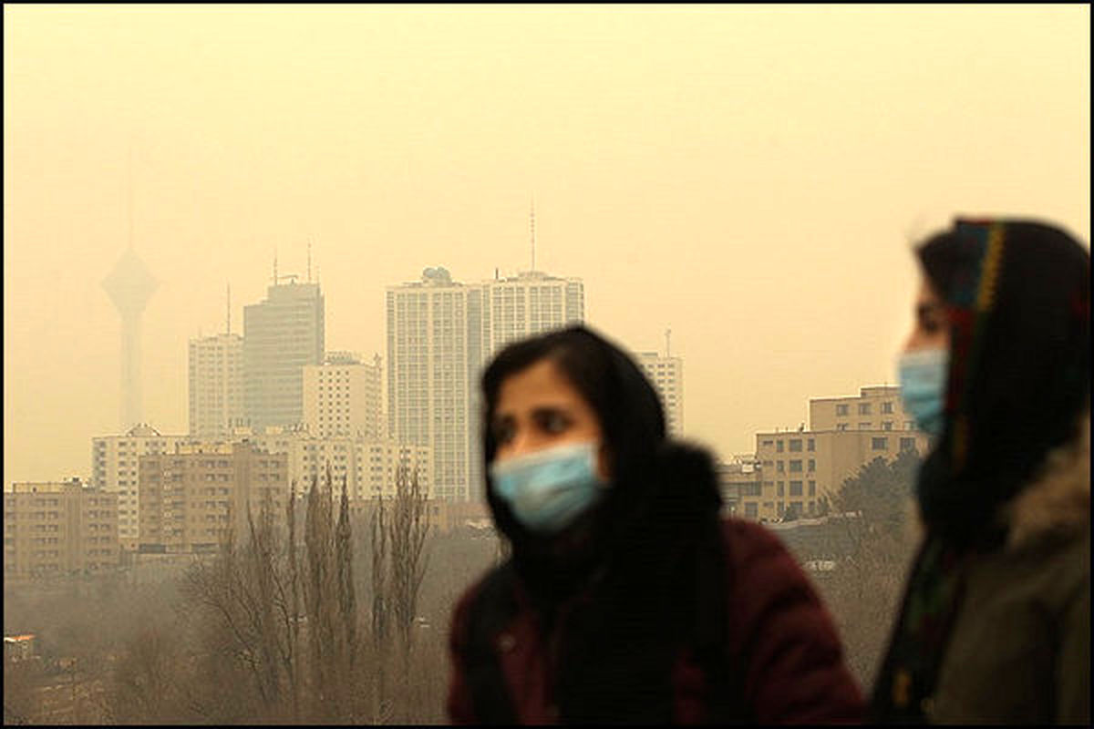 تنفس ۱۷۰ روز هوای آلوده در تهران ۱۴۰۱