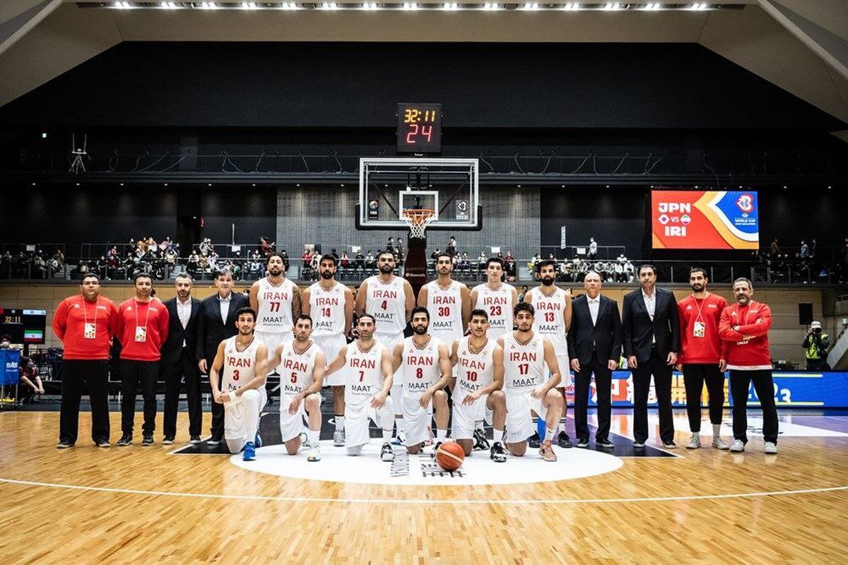 شکست تیم ملی بسکتبال ایران مقابل ژاپن