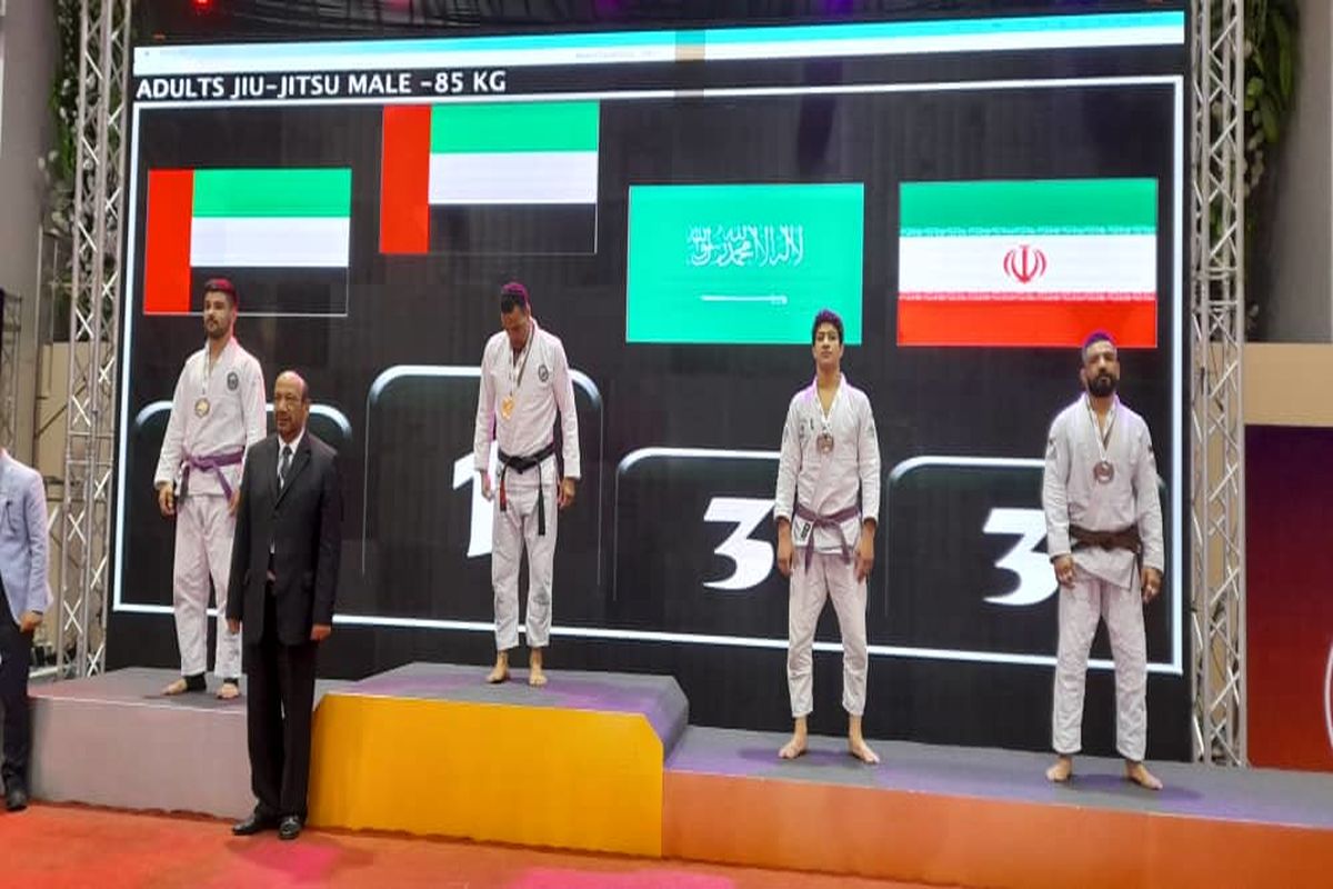 کسب سه مدال برنز توسط جوجیتسوکاران در مسابقات قهرمانی آسیا