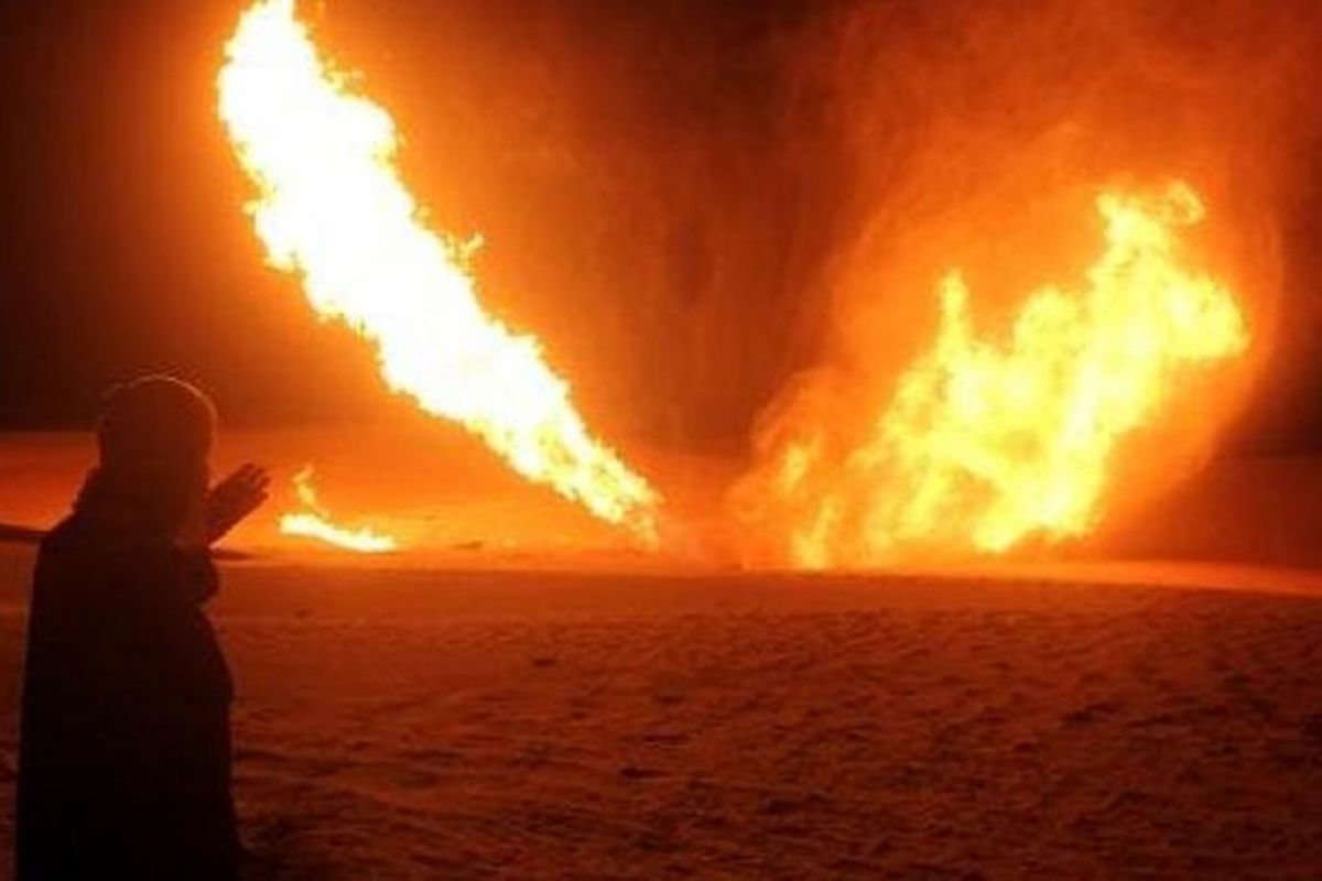 انفجار خط لوله گاز در صحرای سینا/ داعش محتمل‌ترین گزینه برای خرابکاری