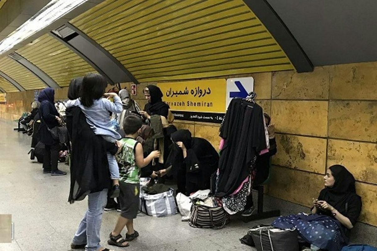 راه‌اندازی سامانه شناسایی و ساماندهی دستفروشان مترو تهران