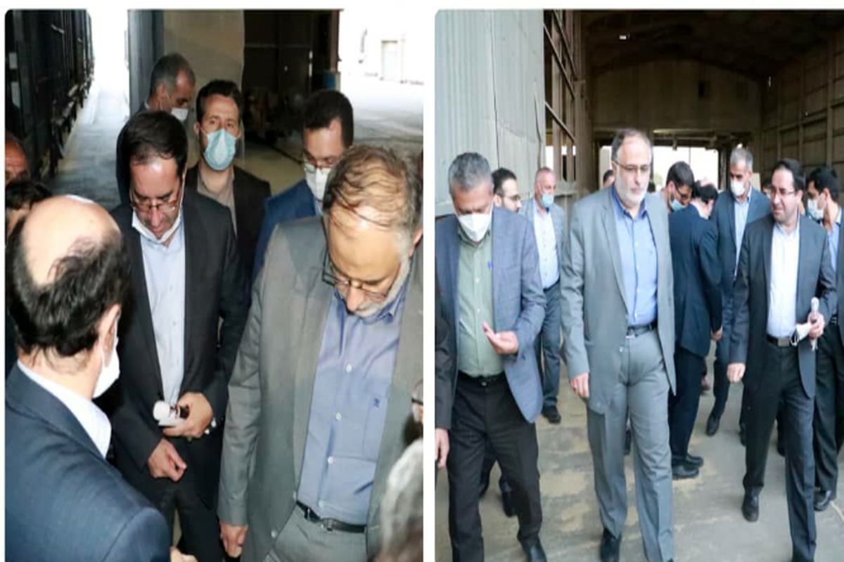استاندار قزوین از سیلوهای ذخیره گندم در تاکستان بازدید کرد