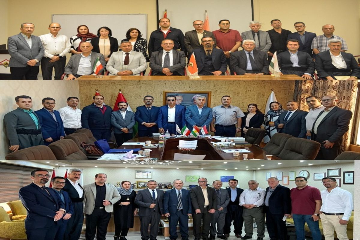 گسترش روابط فعالان صنعت ساختمان کردستان و اقلیم کردستان عراق