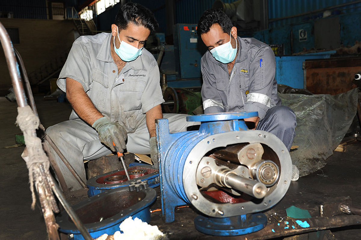 ساخت و بازسازی ۲۰۰ قطعه تخصصی در نیروگاه بندرعباس
