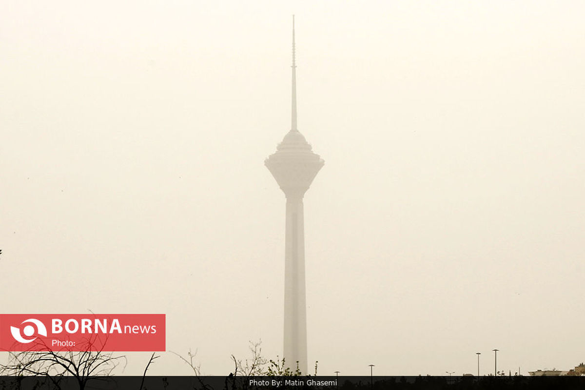کیفیت هوای پایتخت در شرایط ناسالم برای گروه‌های حساس