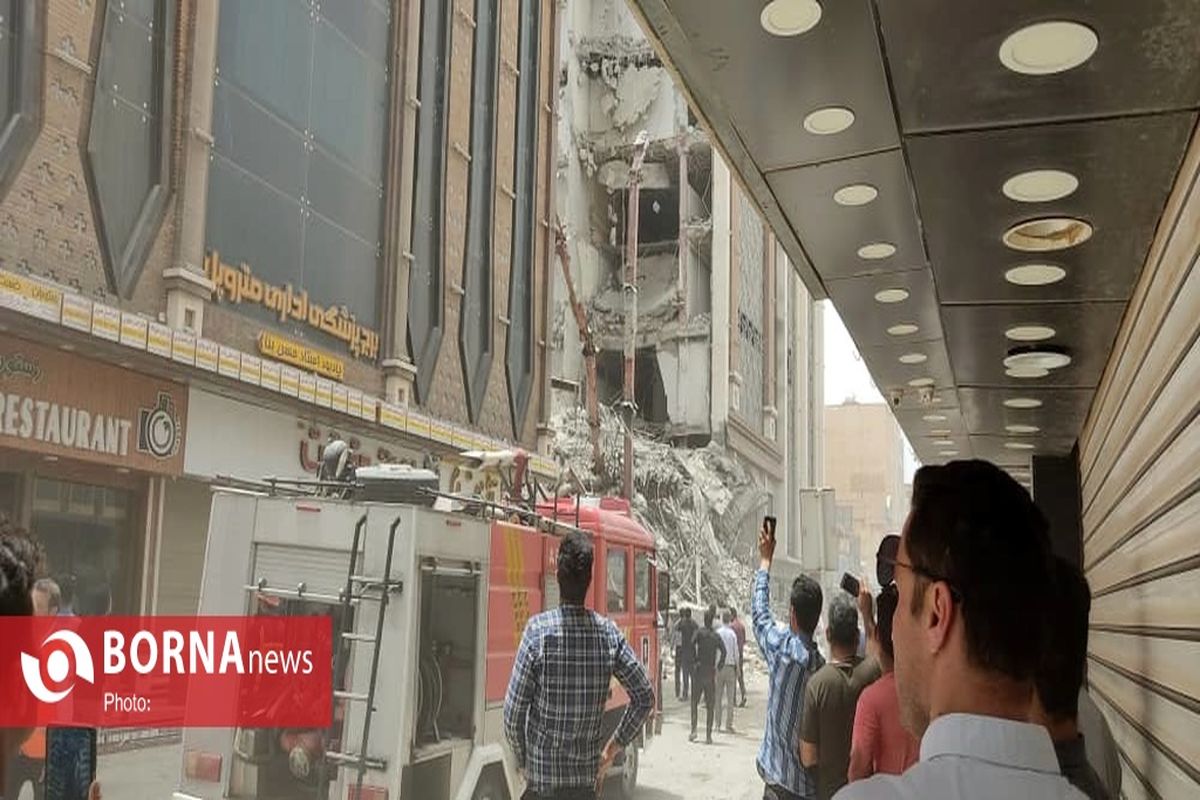 آخرین جزییات حادثه ریزش ساختمان متروپل از زبان فرماندار آبادان