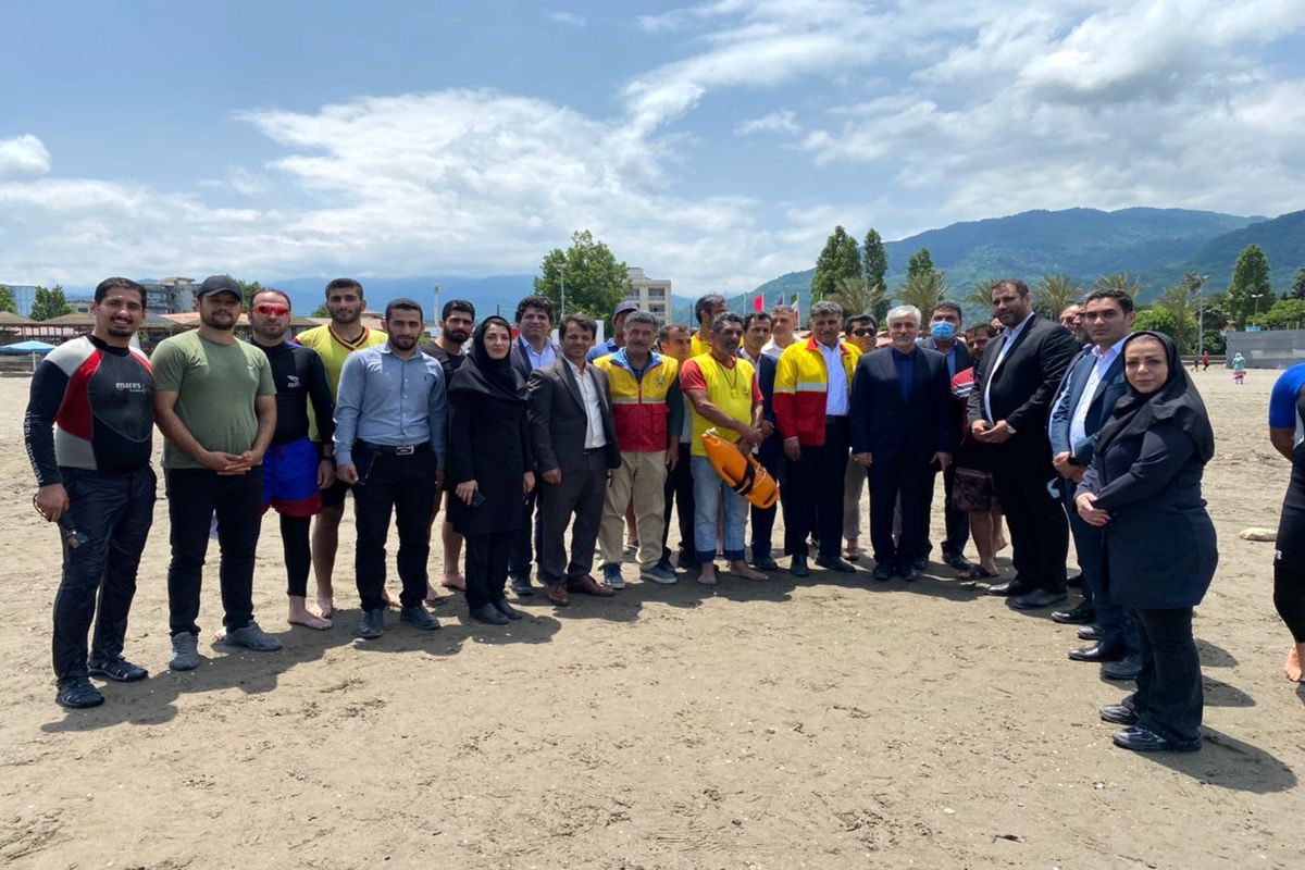 بازدید سجادی از طرح هوشمند نجات غریق در سواحل