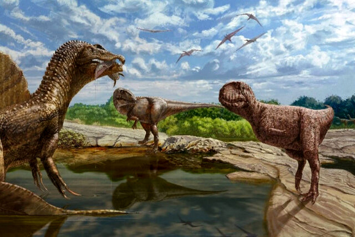 کشف فسیل دایناسور ۹۸ میلیون ساله